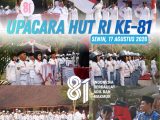 Upacara HUT ke-81 Kemerdekaan RI di SMAN 1 Tulungagung Berlangsung Khidmat dan Penuh Semangat